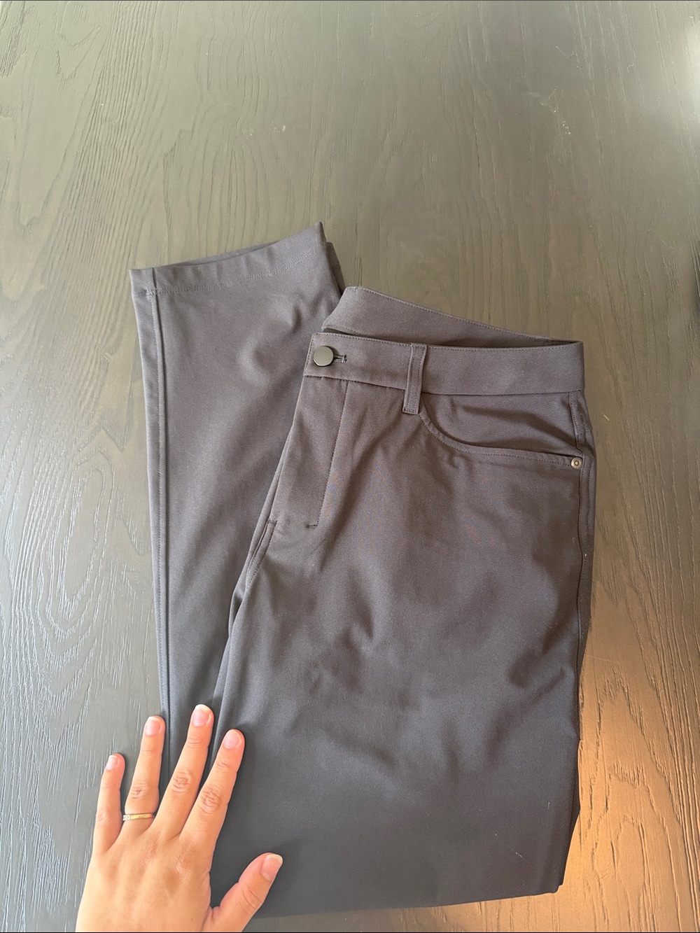 NWOT lululemon athletica Men’s ABC Pant 5 pocket Warpstreme 32x30 Black